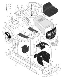 Part Location Diagram of 94138E700 Briggs and Stratton Cover, Shift Gate